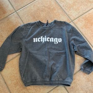 UChicago sweatshirt